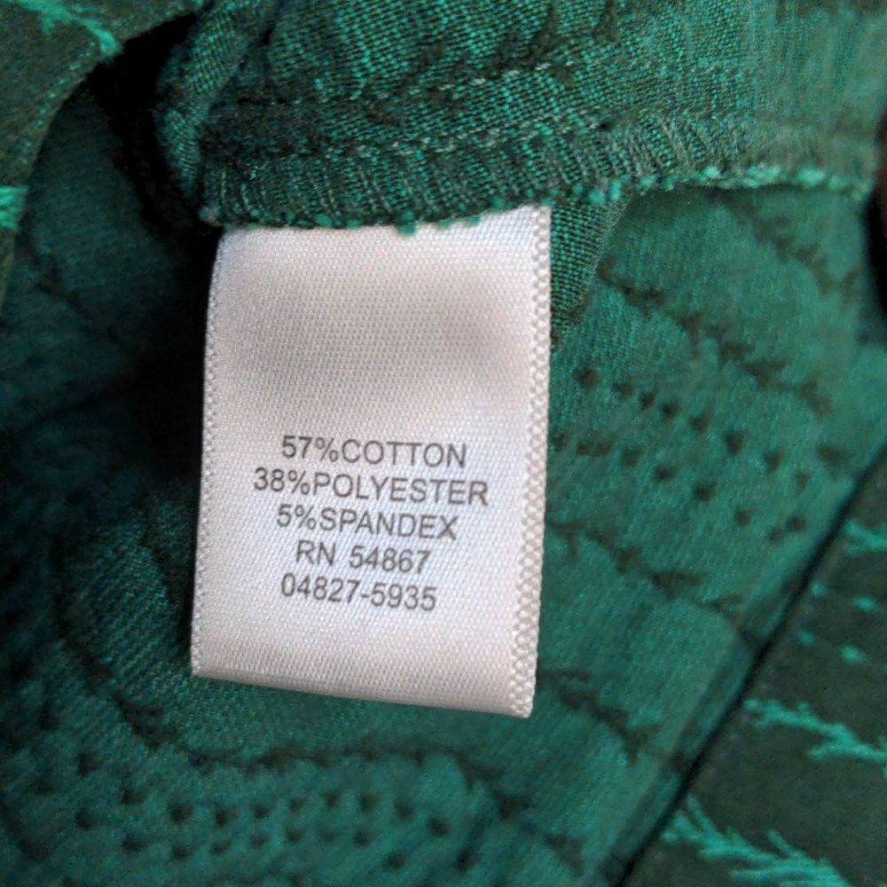Christopher & Banks Deep Green Vine Jacket Sz M - Picture 9 of 9